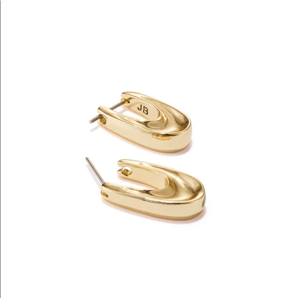 Jenny Bird Jewelry - Jenny Bird Groove Hoops Earrings in Gold